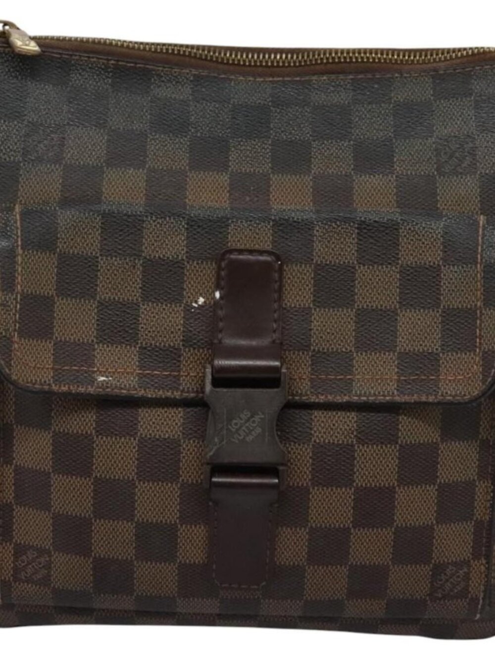 LOUIS VUITTON Damier Ebene Pochette Merwiel Shoulder Bag N51127 LV Auth nb153 - Picture 2 of 16